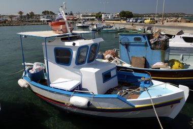 Fishing boats in the harbor of Kos