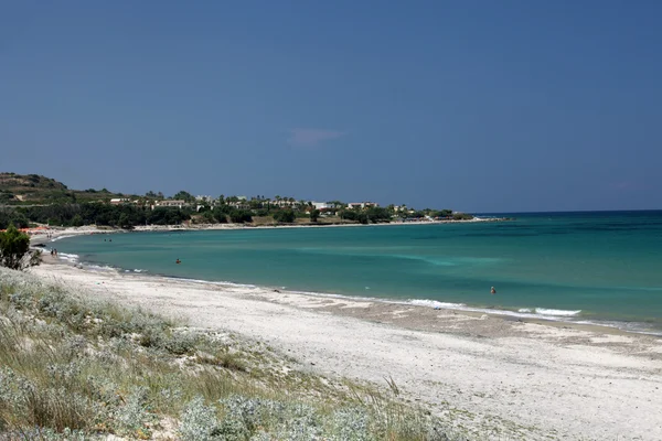 Пляж Мастичари на острове Кос — стоковое фото