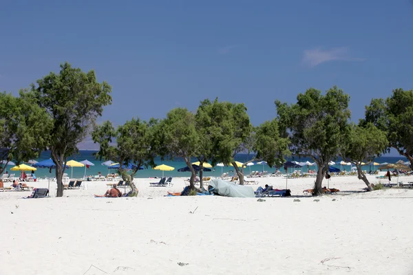 Mastichari pláž na ostrově kos — Stock fotografie