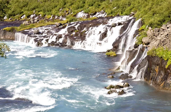 Горный водопад — стоковое фото