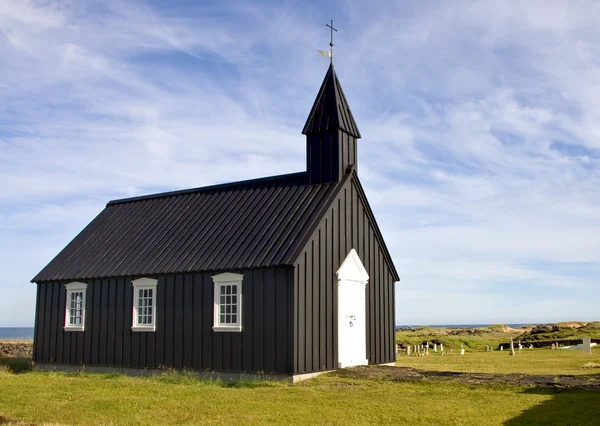 Старая деревянная церковь — стоковое фото