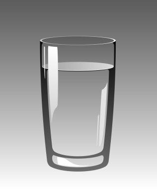 Glass of Water clipart