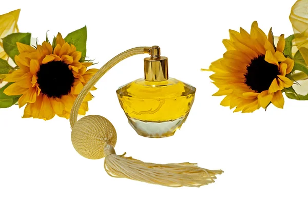 Flacon with perfume — Stock Photo, Image
