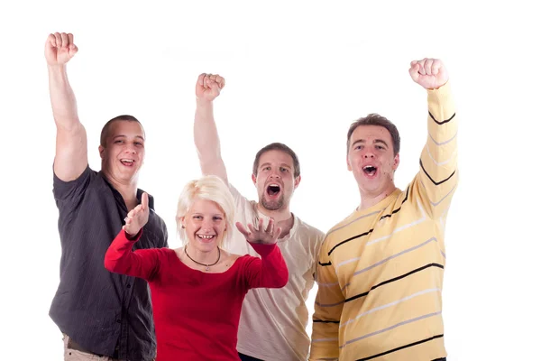 stock image Happy friends