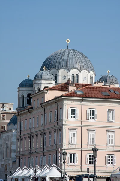 Temple orthodoxe serbe à Trieste — Photo