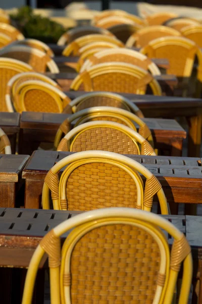 Holzstühle — Stockfoto