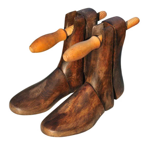Vintage cipő fa — Stock Fotó
