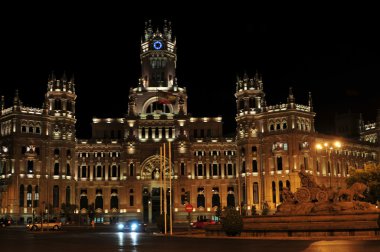 The new Townhall, Madrid clipart
