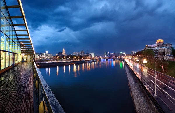 Noche moscow . — Foto de Stock