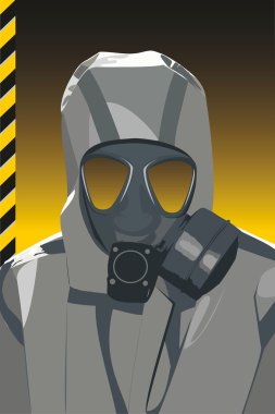 Protective suit clipart