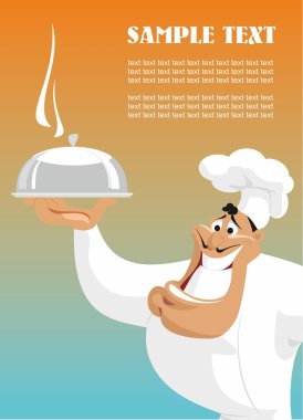 Сhef cook. Vector. clipart