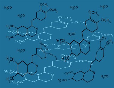 Vector chemical formula clipart