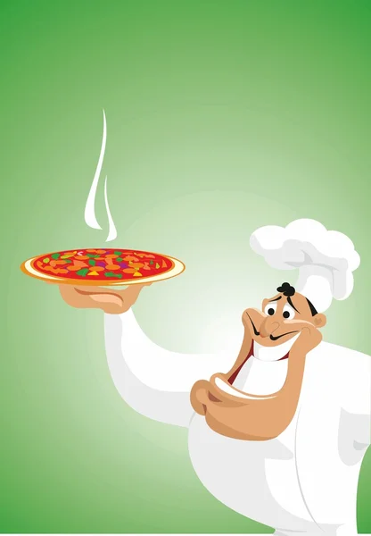 Şef pizzayla aşçı
