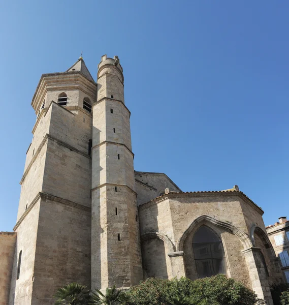 Kościół Sainte madeleine, beziers — Zdjęcie stockowe
