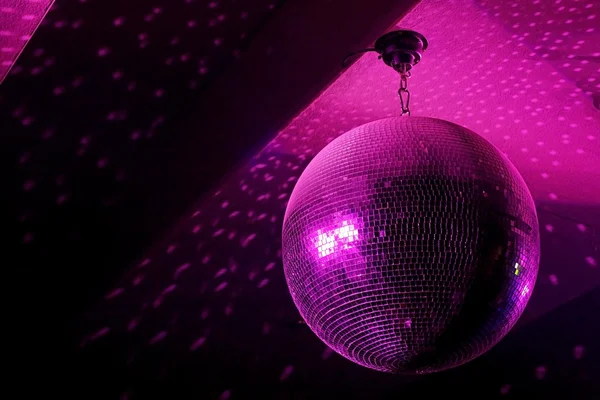 stock image Pink disco ball