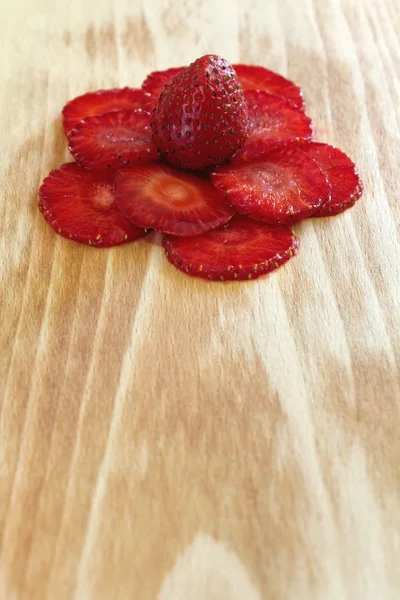Fleur de fraise — Photo