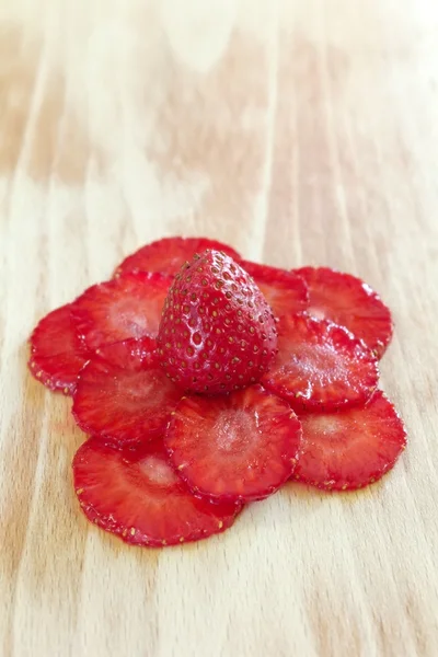 Strawberry flower — Stock Photo, Image