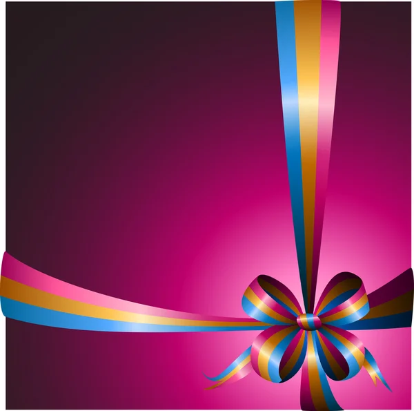 Ruban multicolore — Image vectorielle