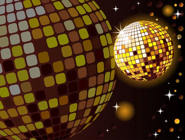 Celebratory disco ball — Stock Vector