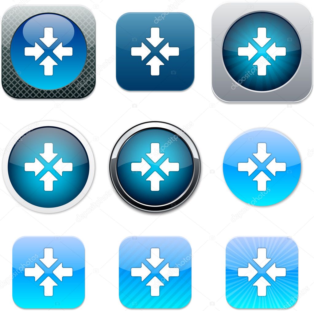 Click here blue app icons.