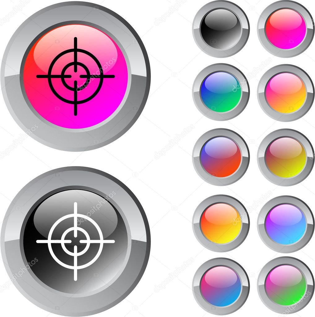 Sight multicolor round button.