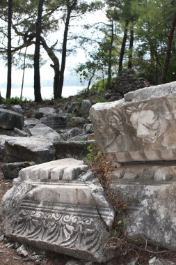 Phaselis bölümleri. Türkiye