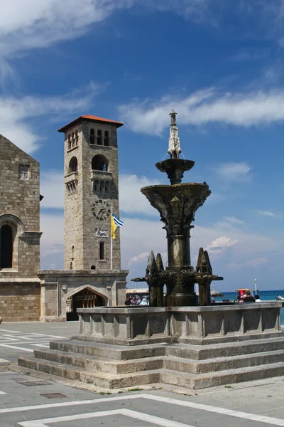 stock image Ancient steeple at Rhodes island, Greece