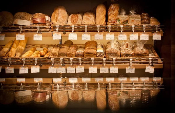 stock image Bread counter