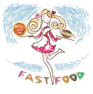 Fast food clipart