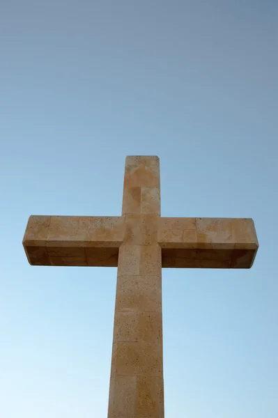 돌 십자가 — 스톡 사진