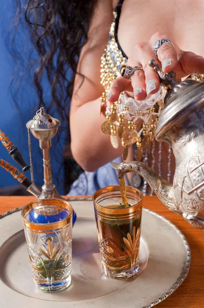 Arabic tea — Stock Photo, Image