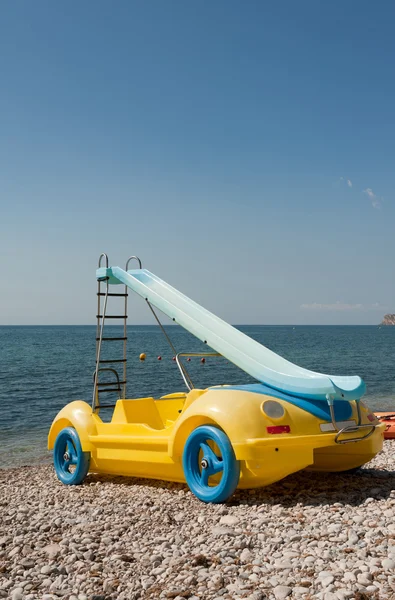 Fancy pedal boat — Stock Photo, Image