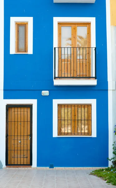 Mediterranean facade — Stockfoto