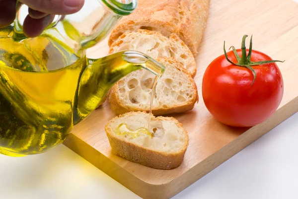 Ingredientes mediterrânicos — Fotografia de Stock