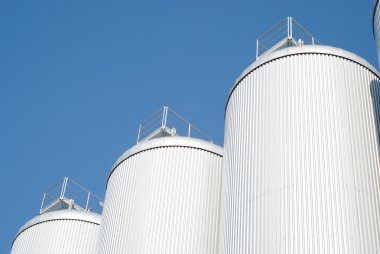 Industrial Agriculture Silo clipart