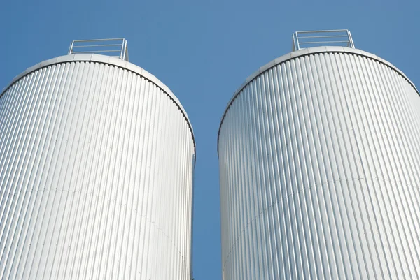 Industrial Agriculture Silo — Stock Photo, Image