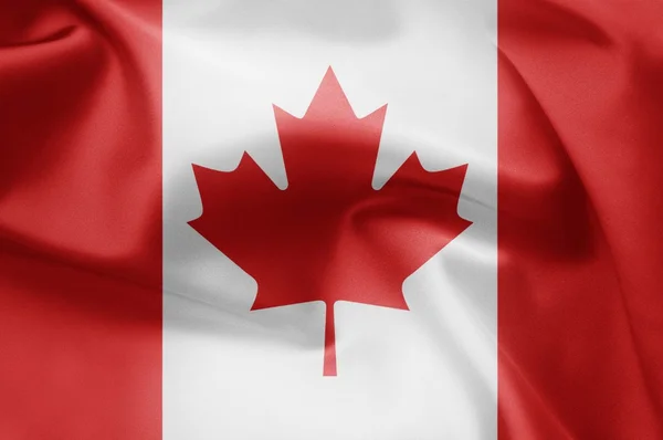 Flagge von Kanada — Stockfoto