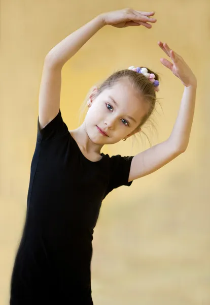 A jovem ginasta — Fotografia de Stock