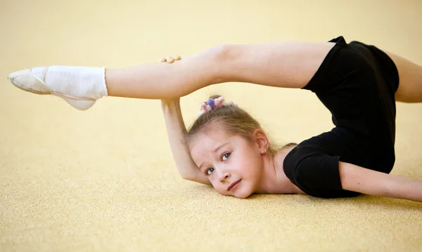 De jonge gymnast — Stockfoto