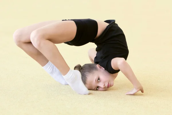 Giovane ginnasta — Foto Stock