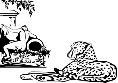 Cheetah clipart