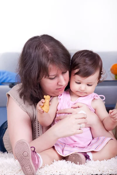 Mãe e bebê — Fotografia de Stock