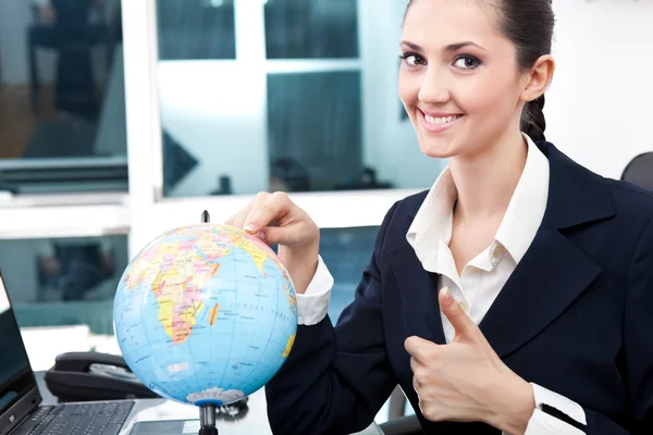 Business women found place for new job — Stock Photo, Image