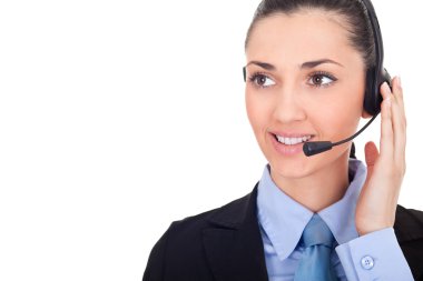 Call-center representative clipart