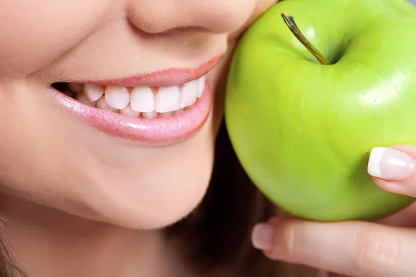 건강 한 치아 — 스톡 사진
