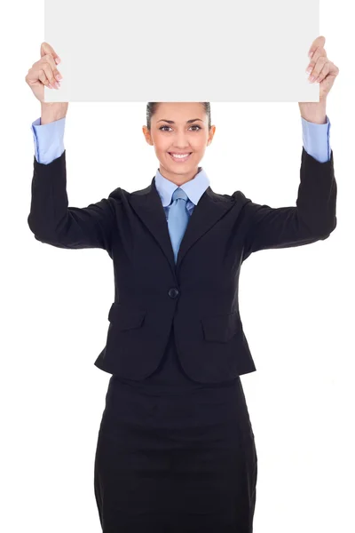 Cheerful sing woman — Stock Photo, Image