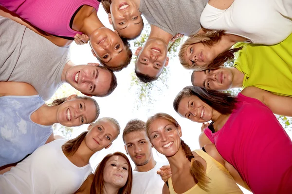 Group of happy friends — Stock Photo, Image