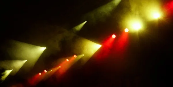 Concert lichtshow — Stockfoto