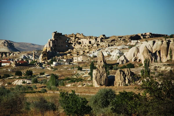 Ruïnes in Chavushin (Cappadocia) — Stockfoto