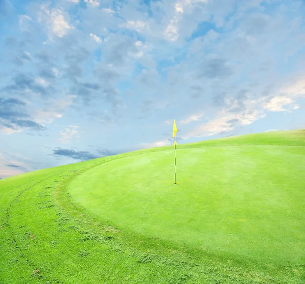 Güzel golf sahası — Stok fotoğraf